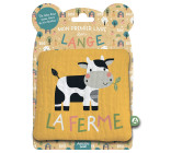 MON PREMIER LIVRE TISSU EN LANGE  - LA FERME