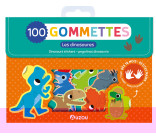 MA POCHETTE DE 100 GOMMETTES  - LES DINOSAURES