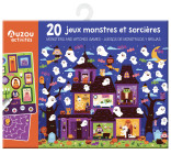 MA POCHETTE DE JEUX - 20 P'TITS JEUX - MONSTRES ET SORCIÈRES