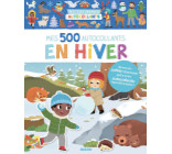 MES TOUT PREMIERS AUTOCOLLANTS - 500 AUTOCOLLANTS - EN HIVER