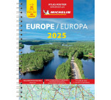 Atlas Europe 2025 - Atlas Routier et Touristique (A4-Spirale)