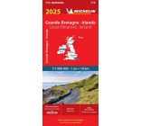 Carte Nationale Grande-Bretagne, Irlande 2025