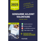 Epreuves de sélection Gendarme adjoint volontaire 2025