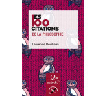 Les 100 citations de la philosophie