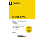 Droit civil - CRFPA - Examen national Session 2024