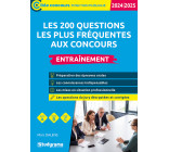 Les 200 questions les plus fréquentes aux concours - Entraînement