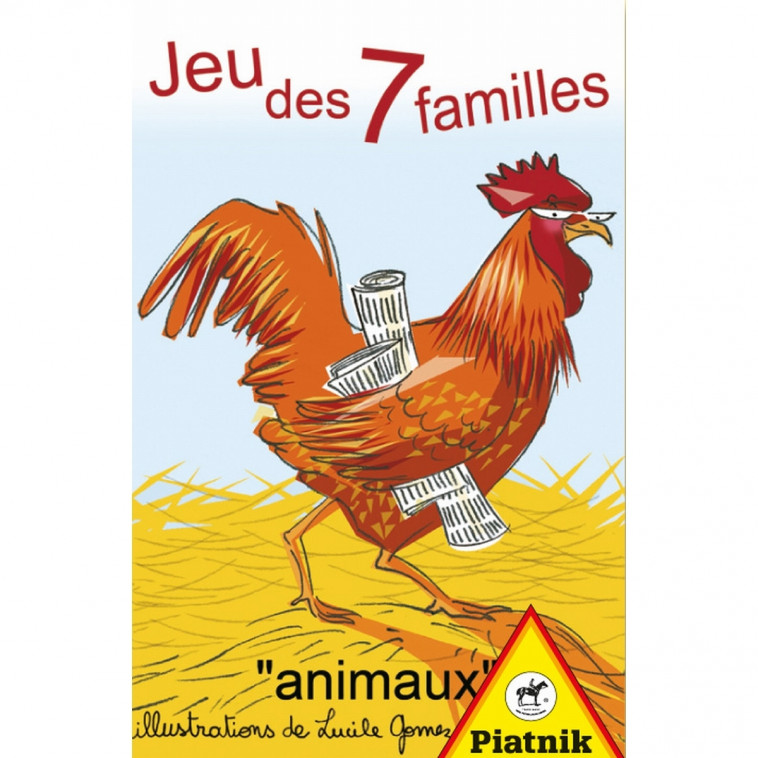 7 familles - animaux ferme - XXX - PIATNIK