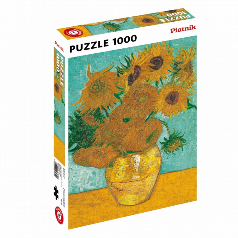 PUZZLE- LES TOURNESOLS - 1000 PIECES - XXX - PIATNIK