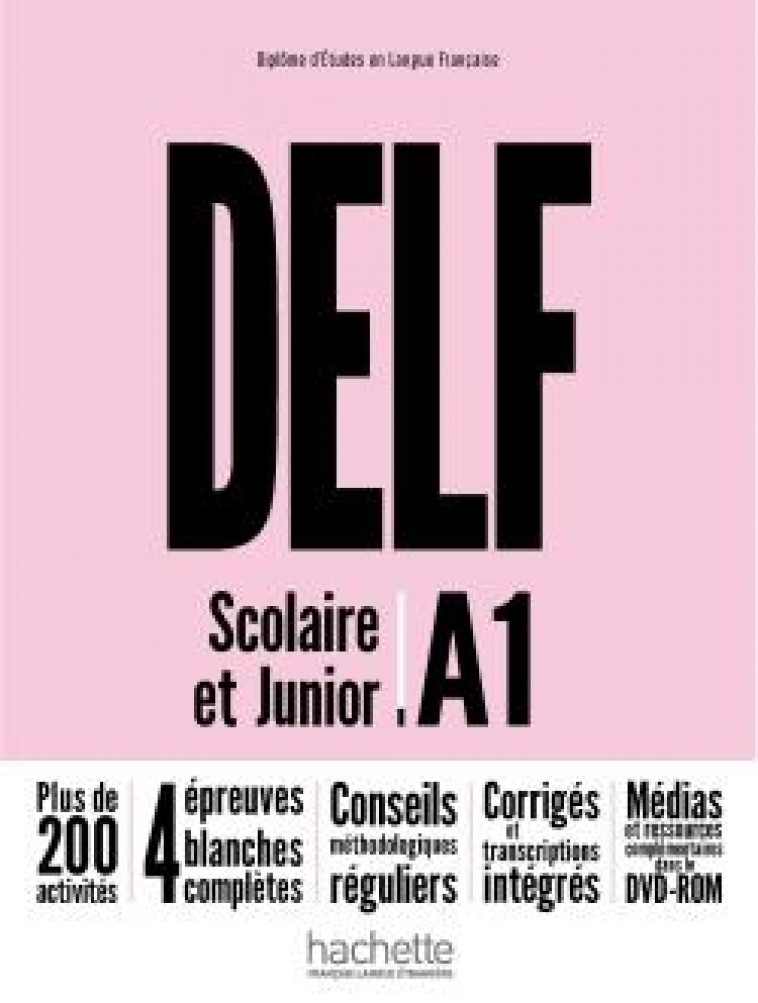 DELF A1 SCOLAIRE ET JUNIOR + DVD-ROM (AUDIO + VIDEO) - NOUVELLE EDITION - MOUS/BIRAS/EL BARAKA - NC