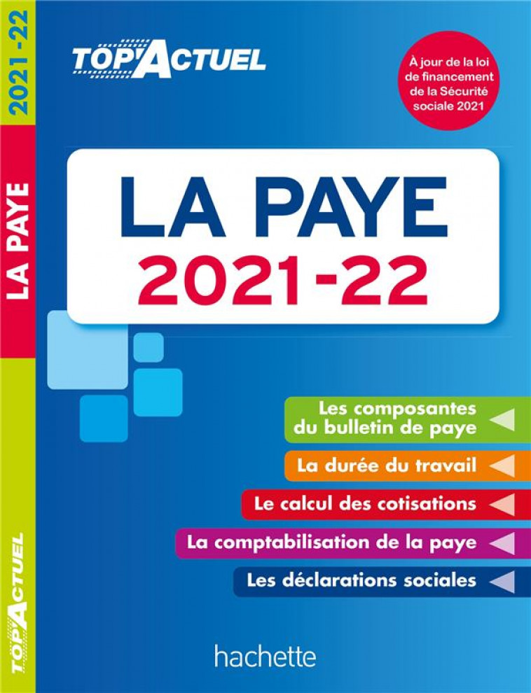 TOP-ACTUEL LA PAYE 2021-2022 - LESTRADE SABINE - HACHETTE