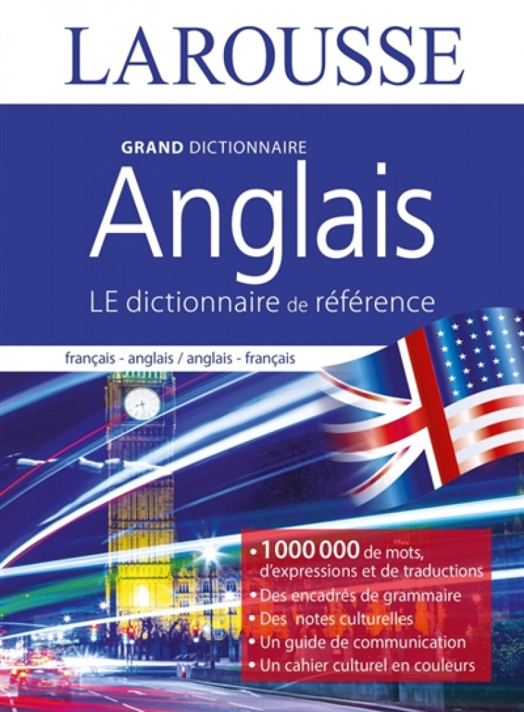 GRAND DICTIONNAIRE ANGLAIS - XXX - Larousse