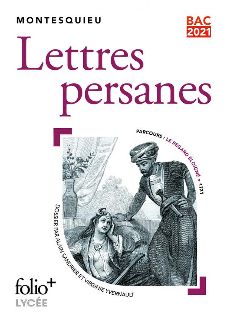 LETTRES PERSANES - MONTESQUIEU - GALLIMARD