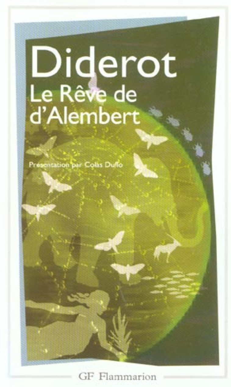 LE REVE DE D-ALEMBERT - DIDEROT DENIS - FLAMMARION