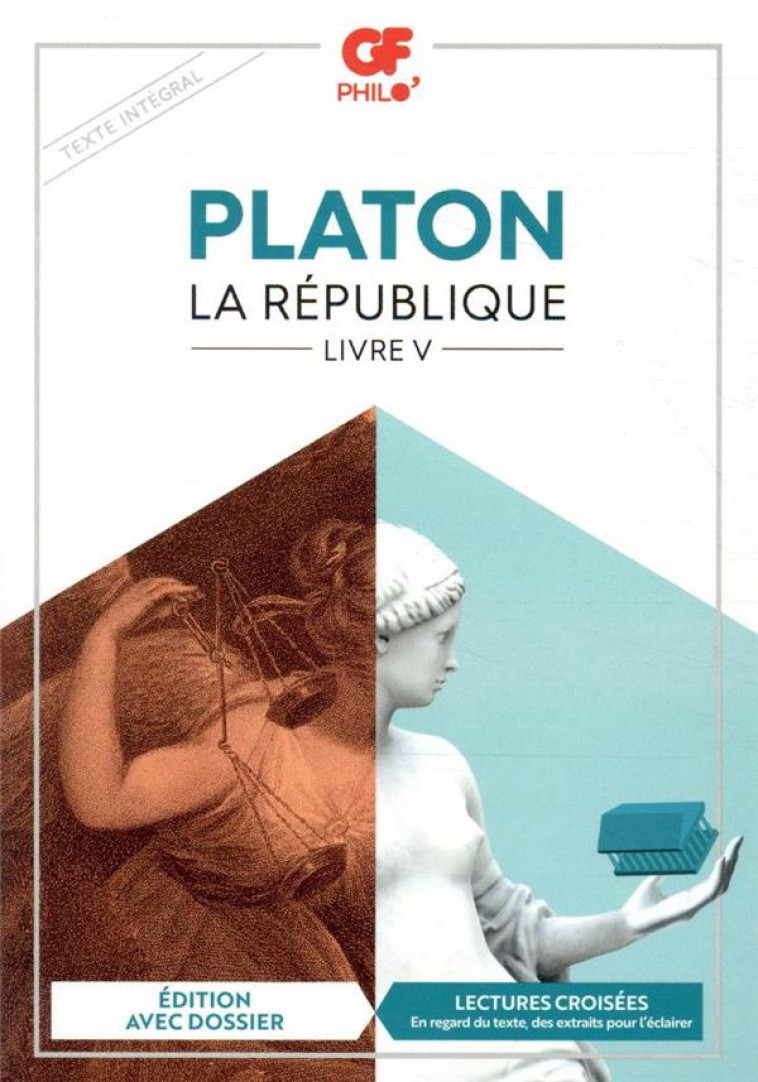 LA REPUBLIQUE - LIVRE V - PLATON - FLAMMARION