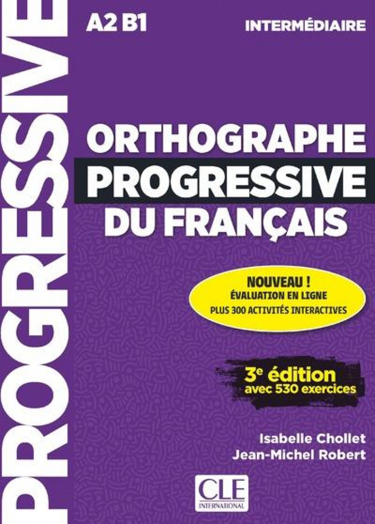 ORTHOGRAPHE PROGRESSIF INTER. 3E.ED. + APPLI + CD - COLLECTIF - NC