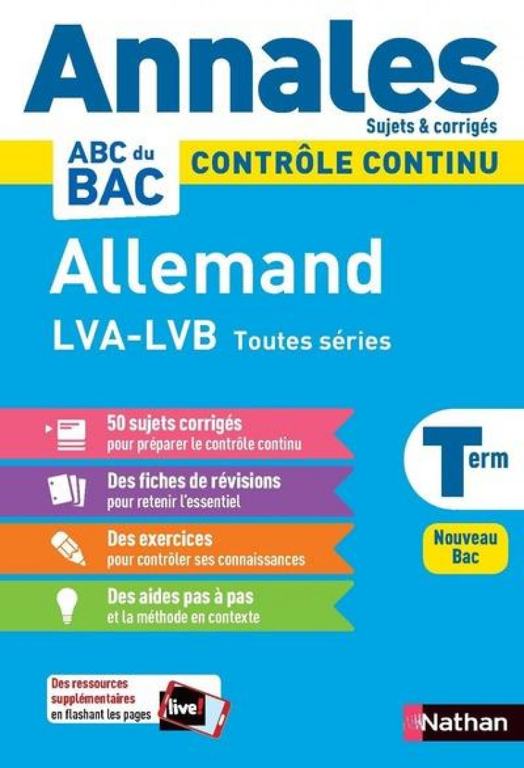 ANNALES BAC 2021 ALLEMAND TERMINALE - CORRIGE - GAUDUCHEAU PIERRE - CLE INTERNAT