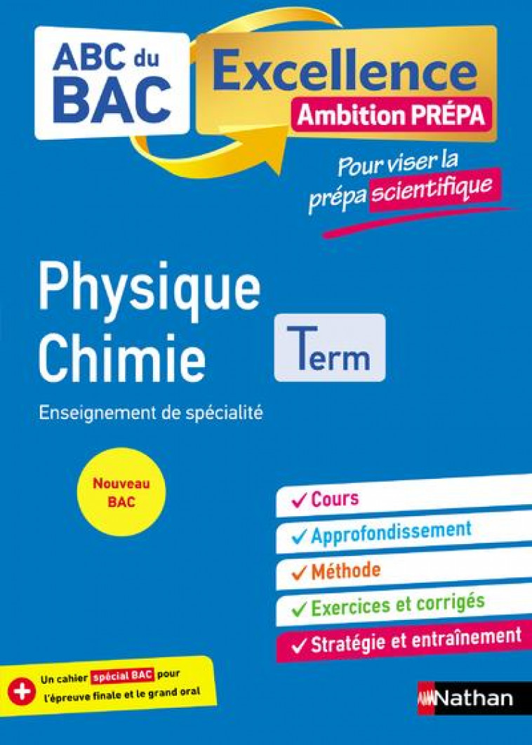 ABC EXCELLENCE - PHYSIQUE CHIMIE - PREPA SCIENTIFIQUE TERM - COPPENS/DARDENNE - CLE INTERNAT