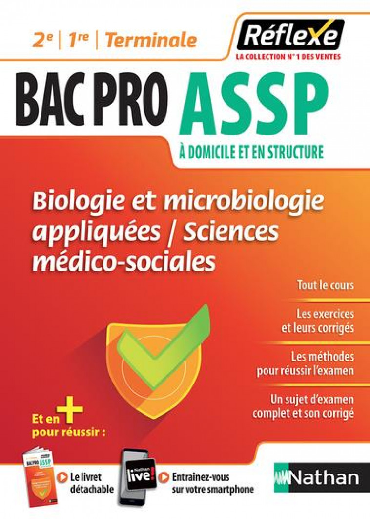BIOLOGIE ET MICROBIOLOGIE APPLIQUEES - SMS 2E/1RE/TERMINALE BAC PRO ASSP - GUIDE REFLEXE N02 - 2018 - SAVIGNAC/BAUMEIER - CLE INTERNAT