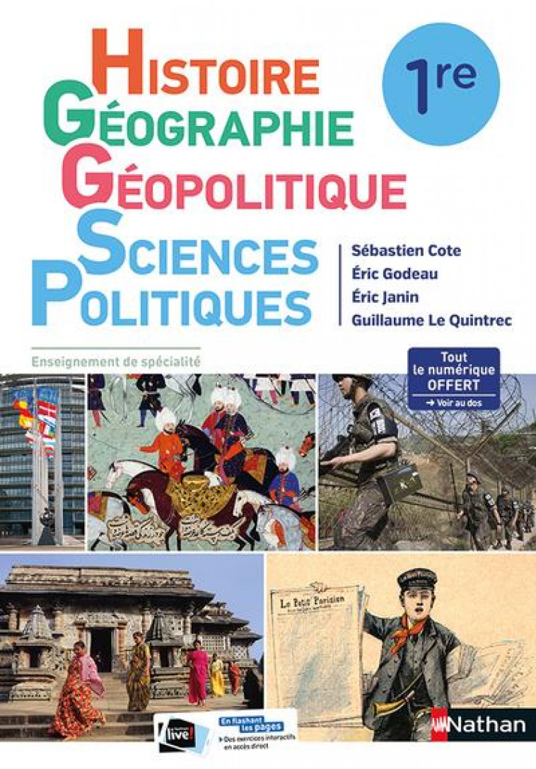 HISTOIRE GEOGRAPHIE - GEOPOLITIQUE - SCIENCES POLITIQUES - MANUEL 2019 - COLLECTIF - CLE INTERNAT