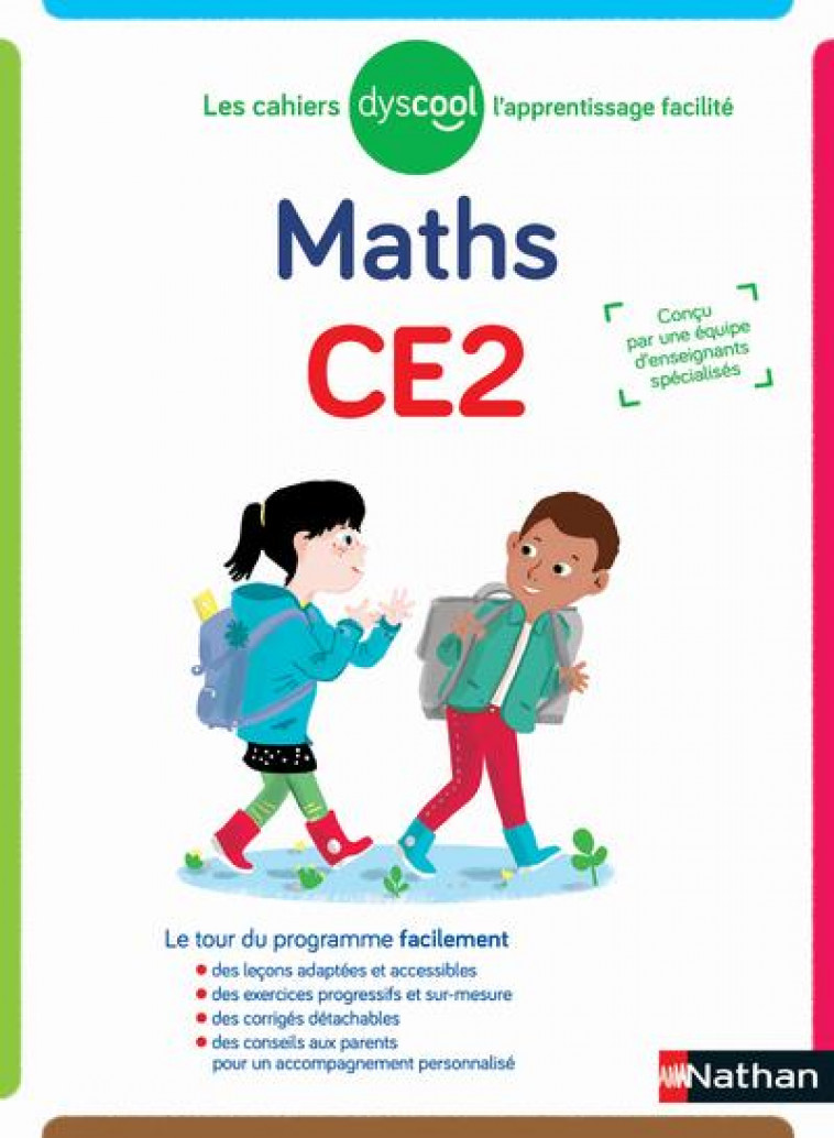 DYSCOOL - MATHS CE2 - COLIN/GLASER/MARTIN - CLE INTERNAT