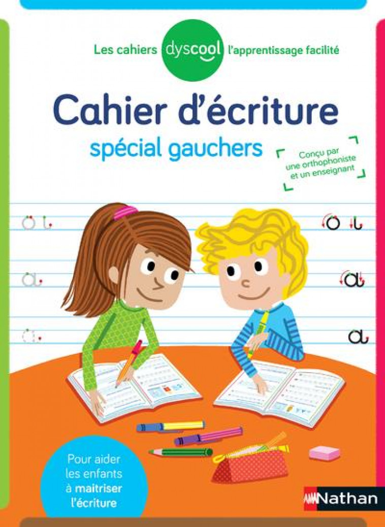 CAHIER D-ECRITURE POUR GAUCHER-DYSCOOL - BARBIER/JUSSERAND - CLE INTERNAT