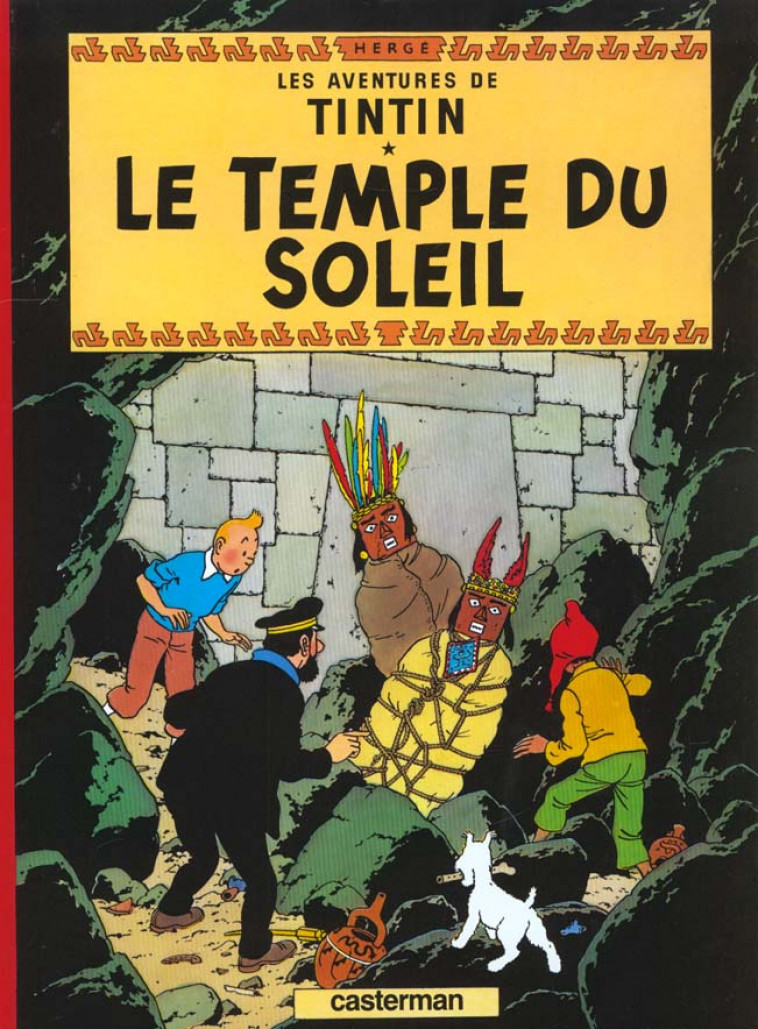 TINTIN - T14 - LE TEMPLE DU SOLEIL - HERGE - CASTERMAN