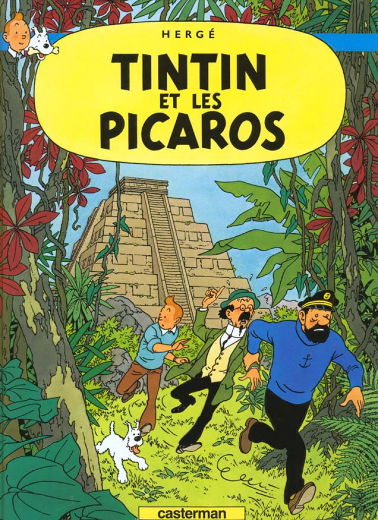 TINTIN, LES PETITS FORMATS COULEURS - T23 - TINTIN ET LES PICAROS - HERGE - CASTERMAN