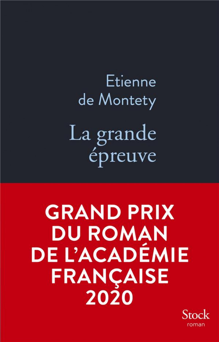 LA GRANDE EPREUVE GRAND PRIX ACADEMIE 2020 - MONTETY ETIENNE - STOCK
