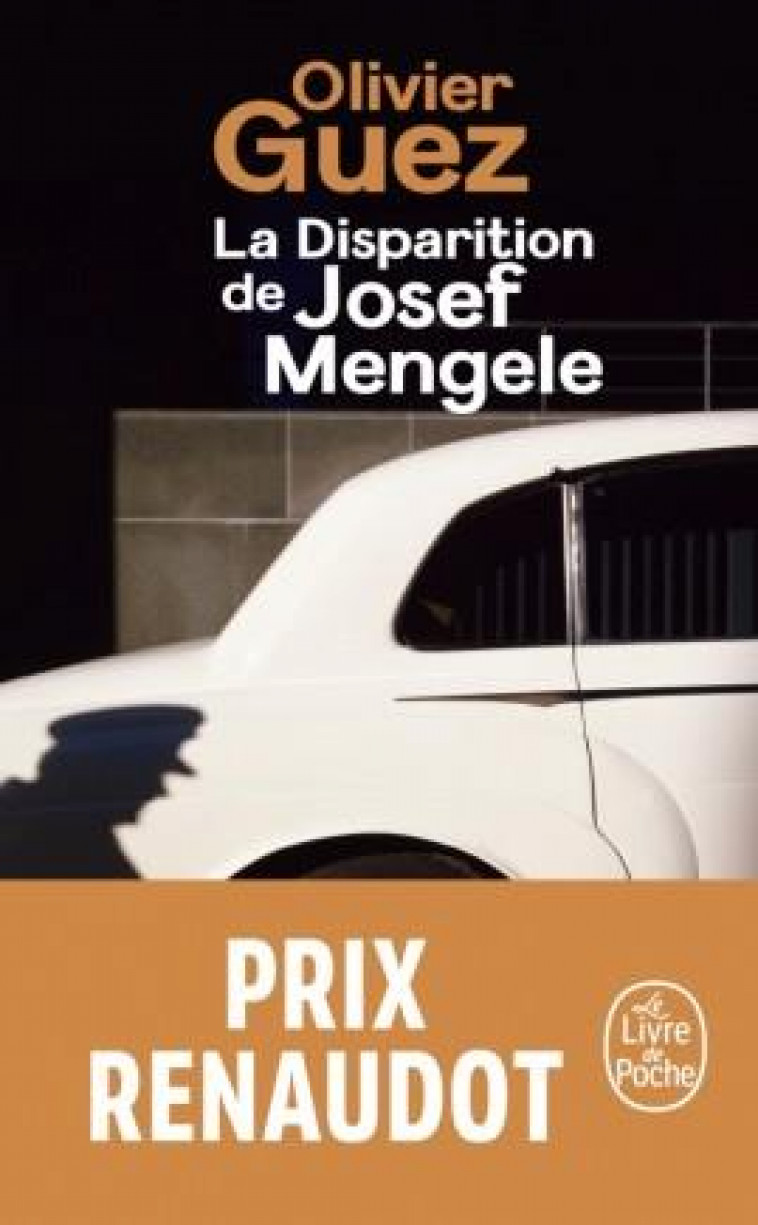 LA DISPARITION DE JOSEF MENGELE - GUEZ OLIVIER - NC