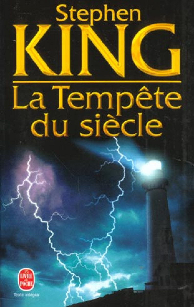 LA TEMPETE DU SIECLE - KING STEPHEN - LGF/Livre de Poche