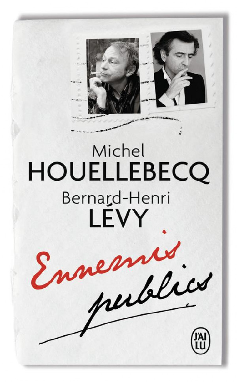 ENNEMIS PUBLICS - LEVY/HOUELLEBECQ - J'AI LU