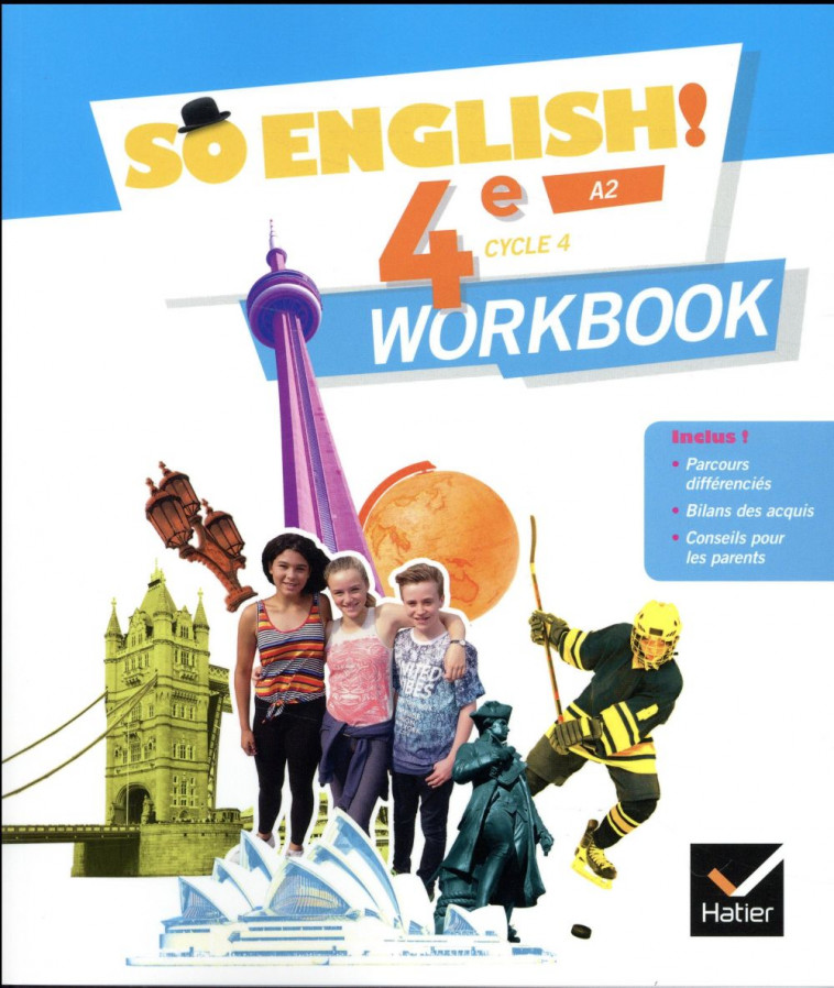 SO ENGLISH! - ANGLAIS 4E ED. 2017 - WORKBOOK - LEDRU-GERMAIN/DAGOIS - Hatier