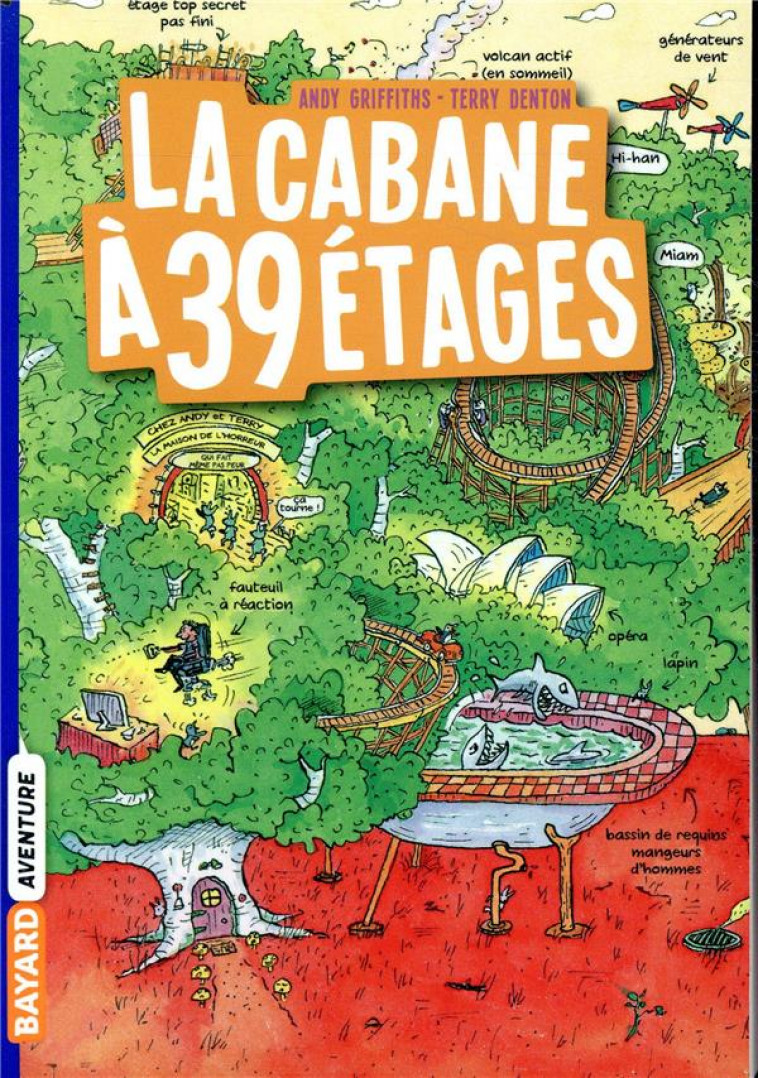 LA CABANE A 13 ETAGES POCHE , TOME 03 - LA CABANE A 39 ETAGES - GRIFFITHS/DENTON - BAYARD JEUNESSE