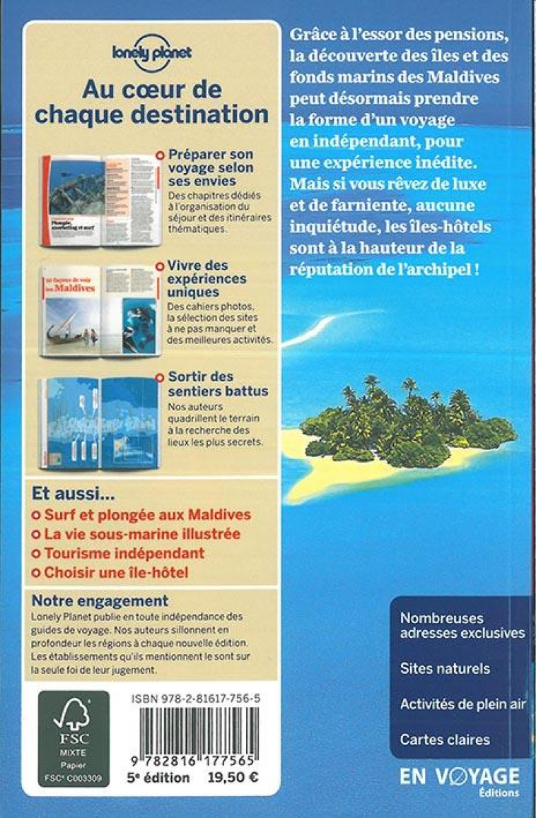 MALDIVES 5ED - MASTERS TOM - LONELY PLANET