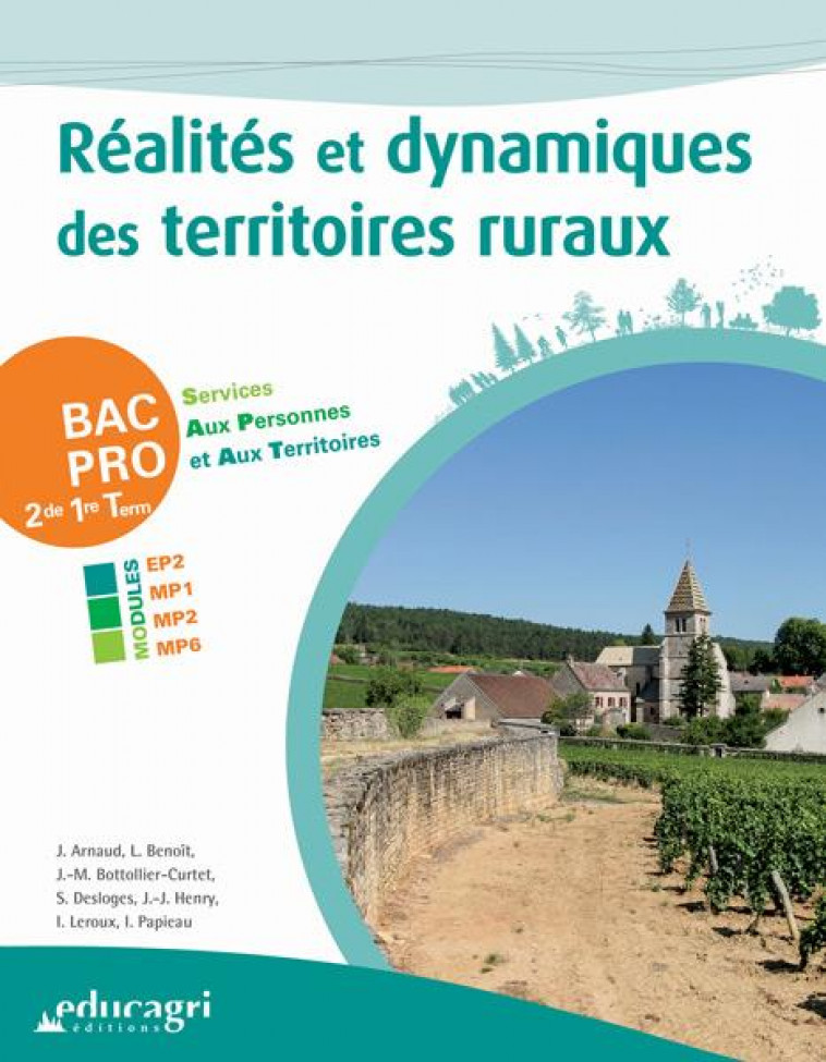 REALITES ET DYNAMIQUES DES TERRITOIRES RURAUX - ARNAUD - EDUCAGRI