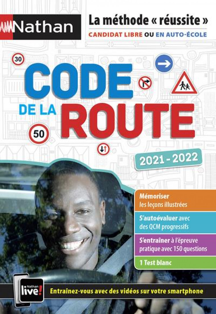 CODE DE LA ROUTE 2021-2022 - COLLECTIF - CLE INTERNAT