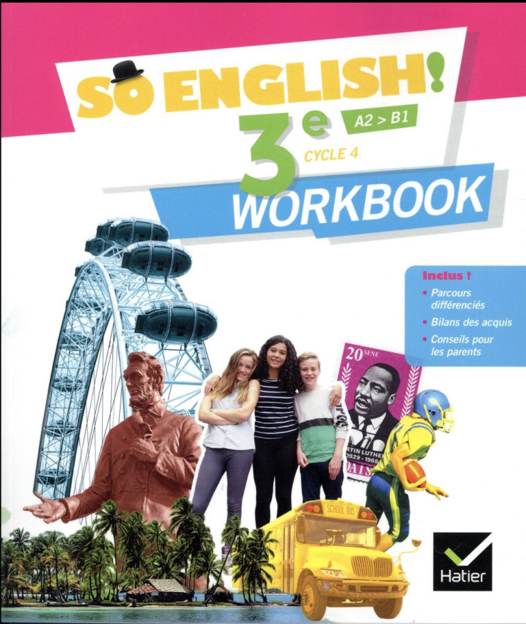 SO ENGLISH! - ANGLAIS 3E ED. 2017 - WORKBOOK - LEDRU-GERMAIN/DAGOIS - Hatier