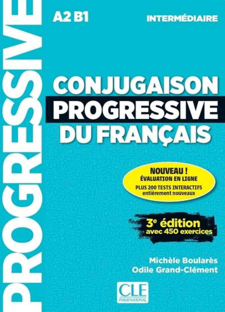 CONJUGAISON PROGRESSIVE DU FRANCAIS - INTERMEDIAIRE - 3EME EDITION - APPLICATION + CD - BOULARES - NC