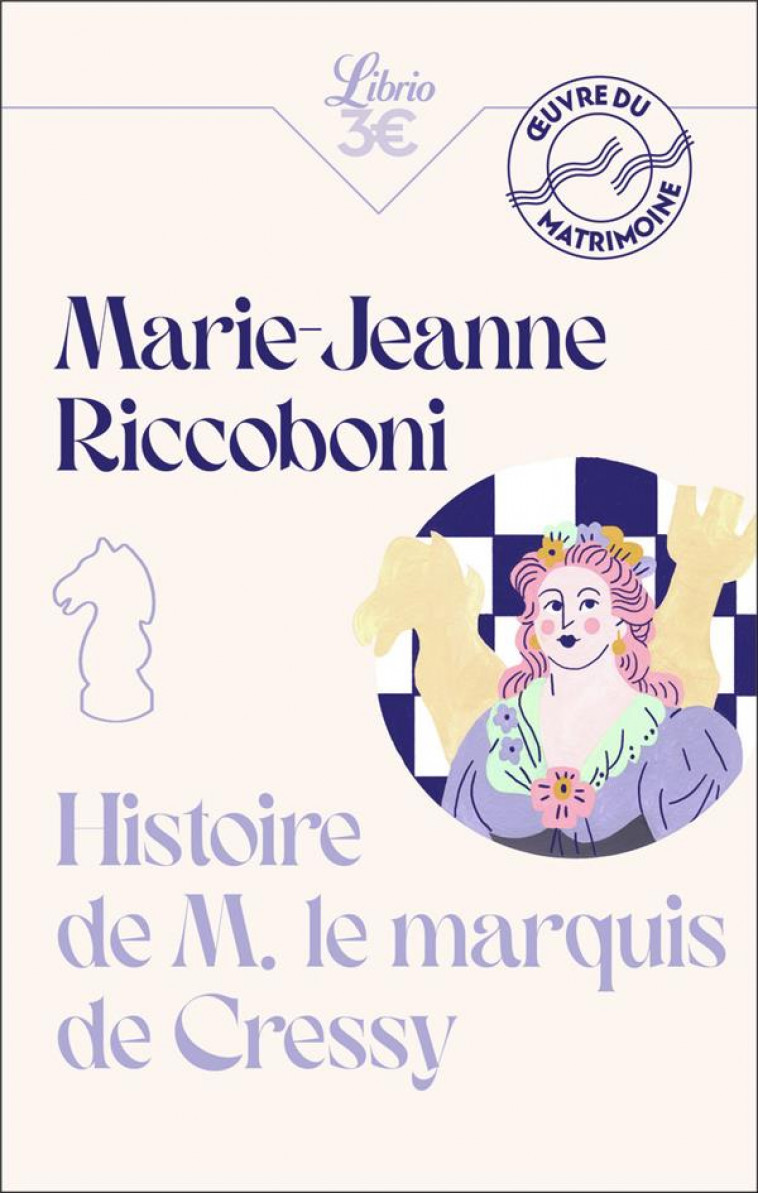 HISTOIRE DE M. LE MARQUIS DE CRESSY - RICCOBONI M-J. - J'AI LU