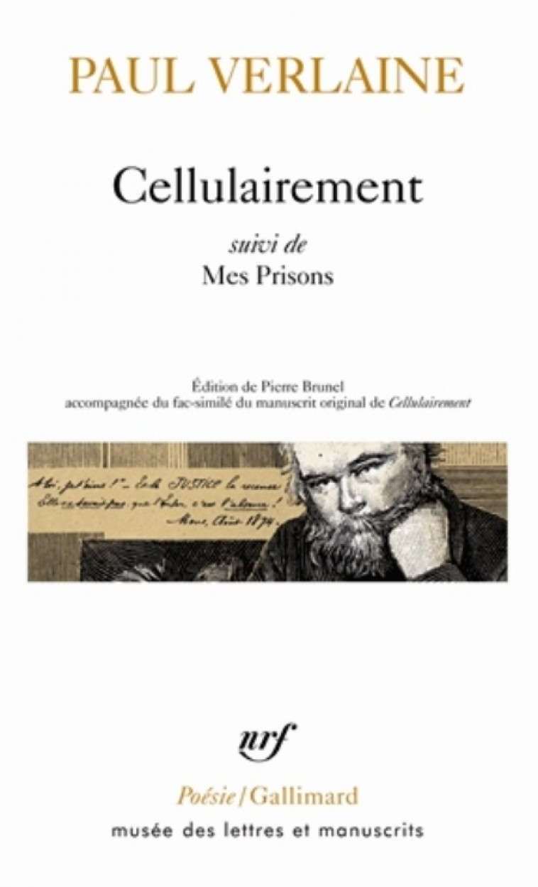 CELLULAIREMENT/MES PRISONS - VERLAINE PAUL - Gallimard