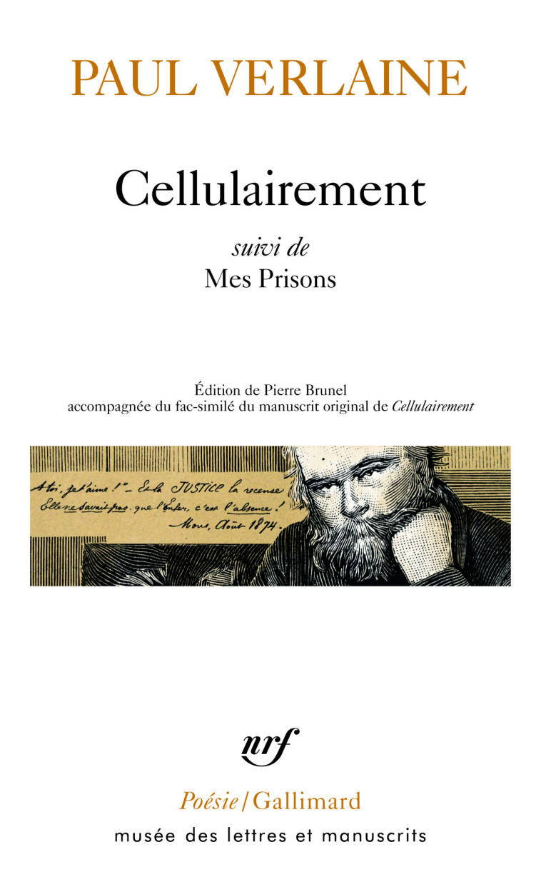 CELLULAIREMENT/MES PRISONS - Paul Verlaine - GALLIMARD