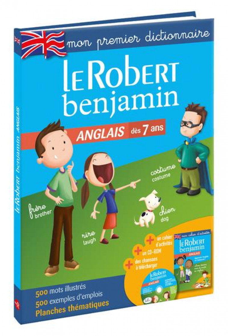 LE ROBERT BENJAMIN ANGLAIS - MON PREMIER DICTIONNAIRE - COLLECTIF - LE ROBERT