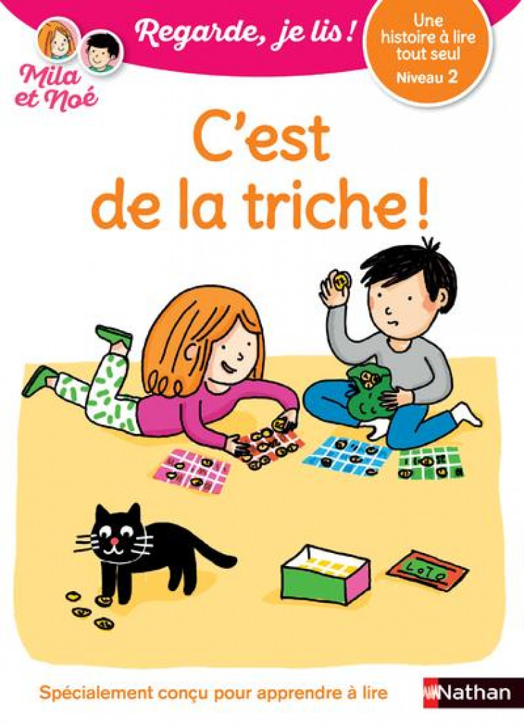 C-EST DE LA TRICHE ! - NIVEAU 2 REGARDE, JE LIS ! UNE HISTOIRE A LIRE TOUT SEUL - BATTUT/DESFORGES - CLE INTERNAT