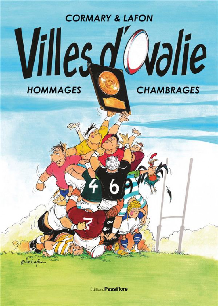 VILLES D-OVALIE : HOMMAGES, CHAMBRAGES - JEAN-MICHEL CORMARY - PASSIFLORE