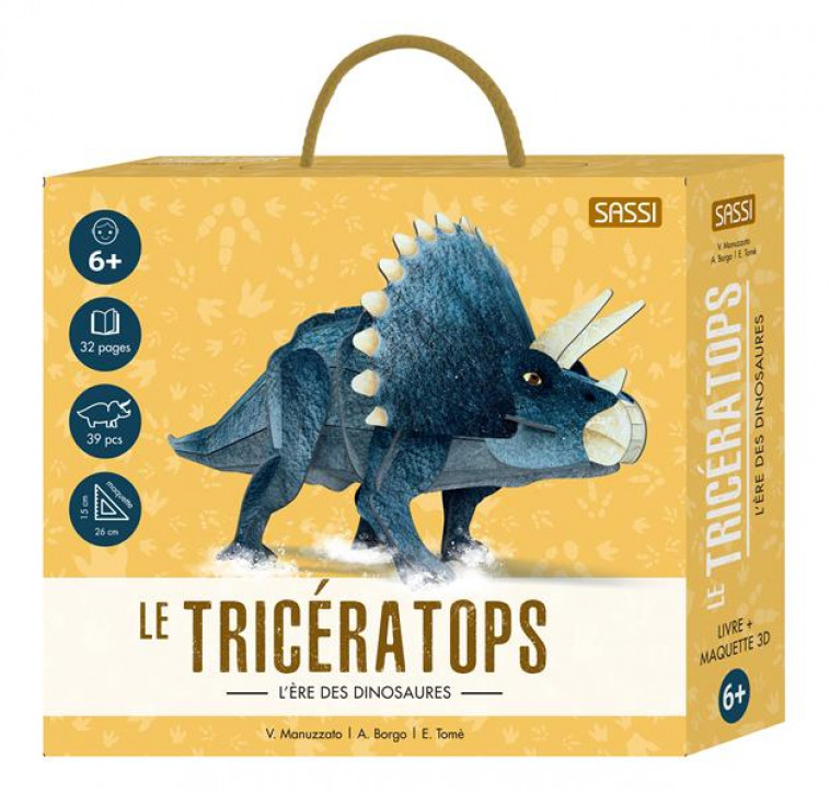 3D DINOSAURES. LE TRICERATOPS - TOME/MANUZZATO - NC