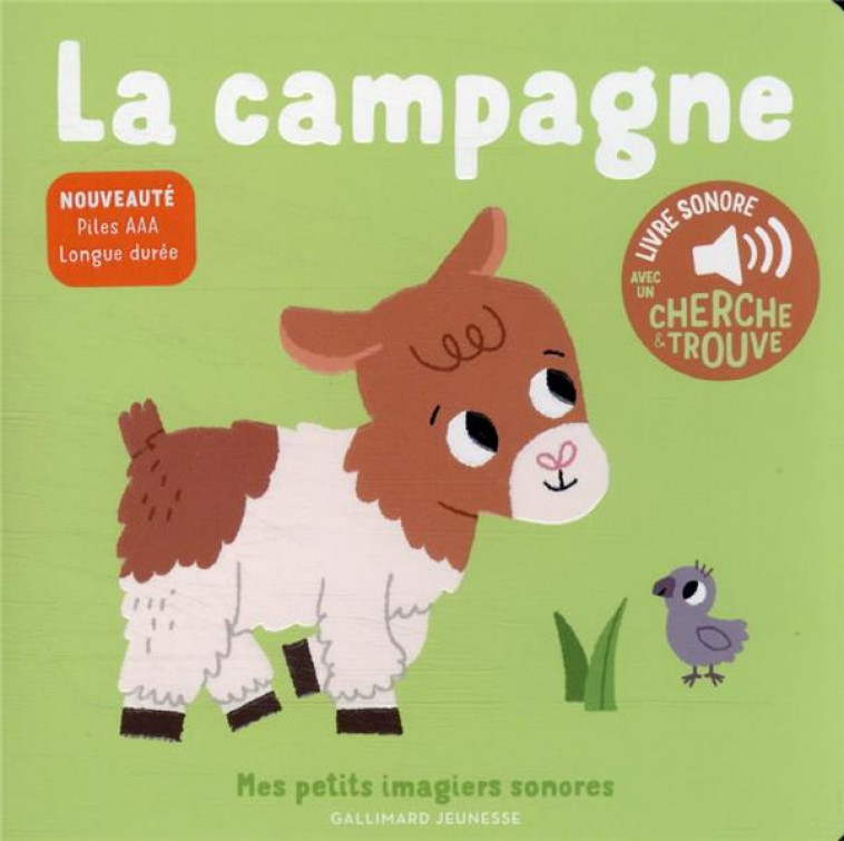 LA CAMPAGNE - DES SONS A ECOUTER, DES IMAGES A REGARDER - BILLET - GALLIMARD