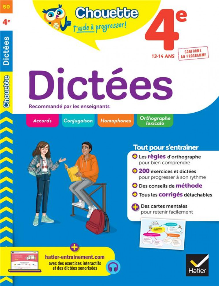 DICTEES 4E - CAHIER DE REVISION ET D-ENTRAINEMENT - FORMOND CHRISTINE - HATIER SCOLAIRE