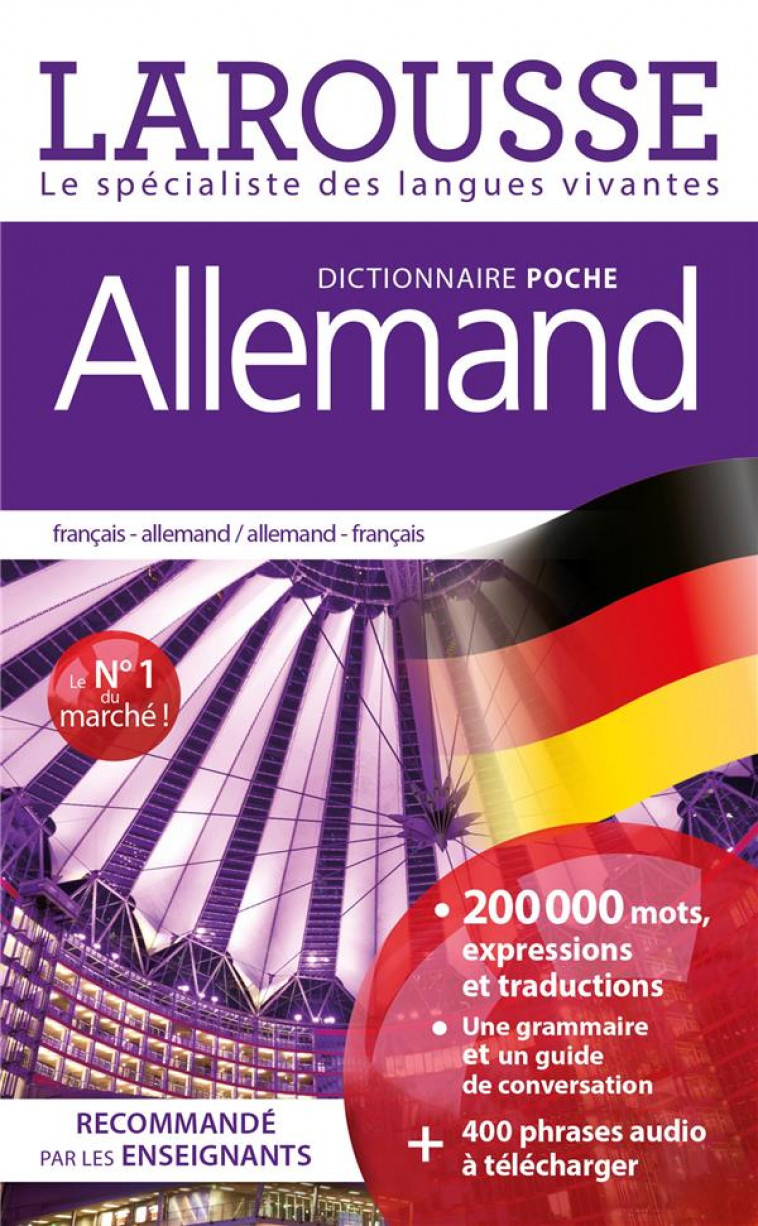 DICTIONNAIRE LAROUSSE POCHE ALLEMAND - XXX - LAROUSSE