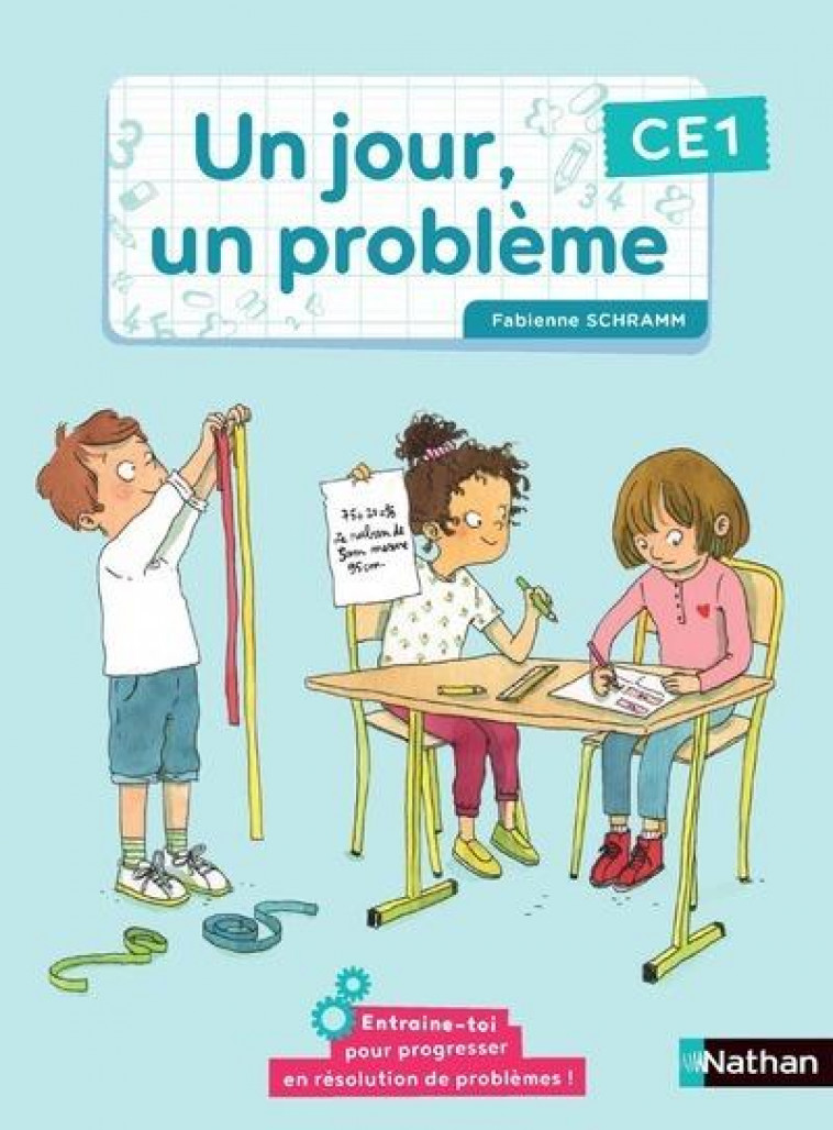 UN JOUR, UN PROBLEME CE1 - CAHIER DE L-ELEVE - PRIMAIRE SCOLAIRE - SCOLAIRE  - Librairie Darrieumerlou