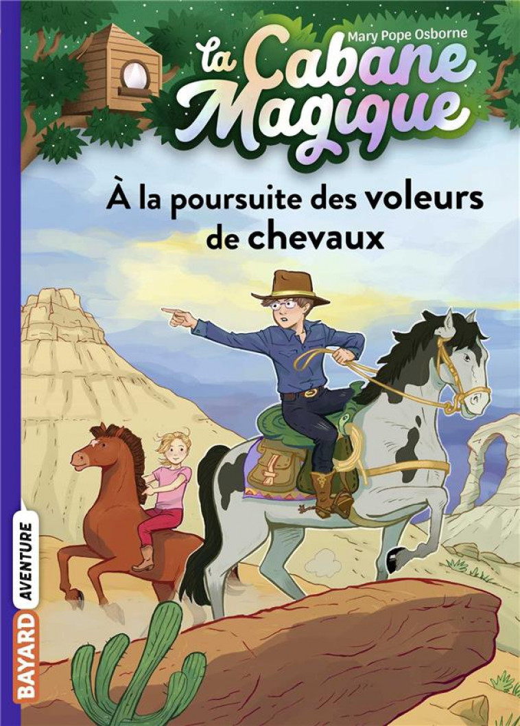 LA CABANE MAGIQUE, TOME 13 - A LA POURSUITE DES VOLEURS DE CHEVAUX - POPE OSBORNE/MASSON - BAYARD JEUNESSE